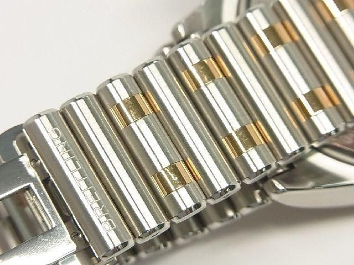 BREITLING Super Chrono Mat B01 44 SS x red gold UB0136 Bracelet Specification Mens 193917457 hannari-shop