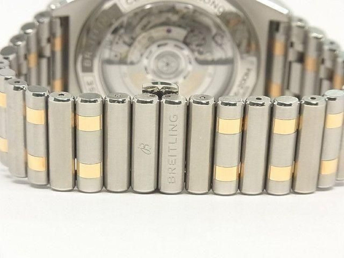 BREITLING Super Chrono Mat B01 44 SS x red gold UB0136 Bracelet Specification Mens 193917457 hannari-shop