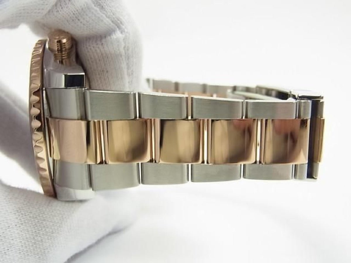 ROLEX YACHT-MASTERII SS x Everose Gold combination Ref.116681 Mens 193920439 hannari-shop