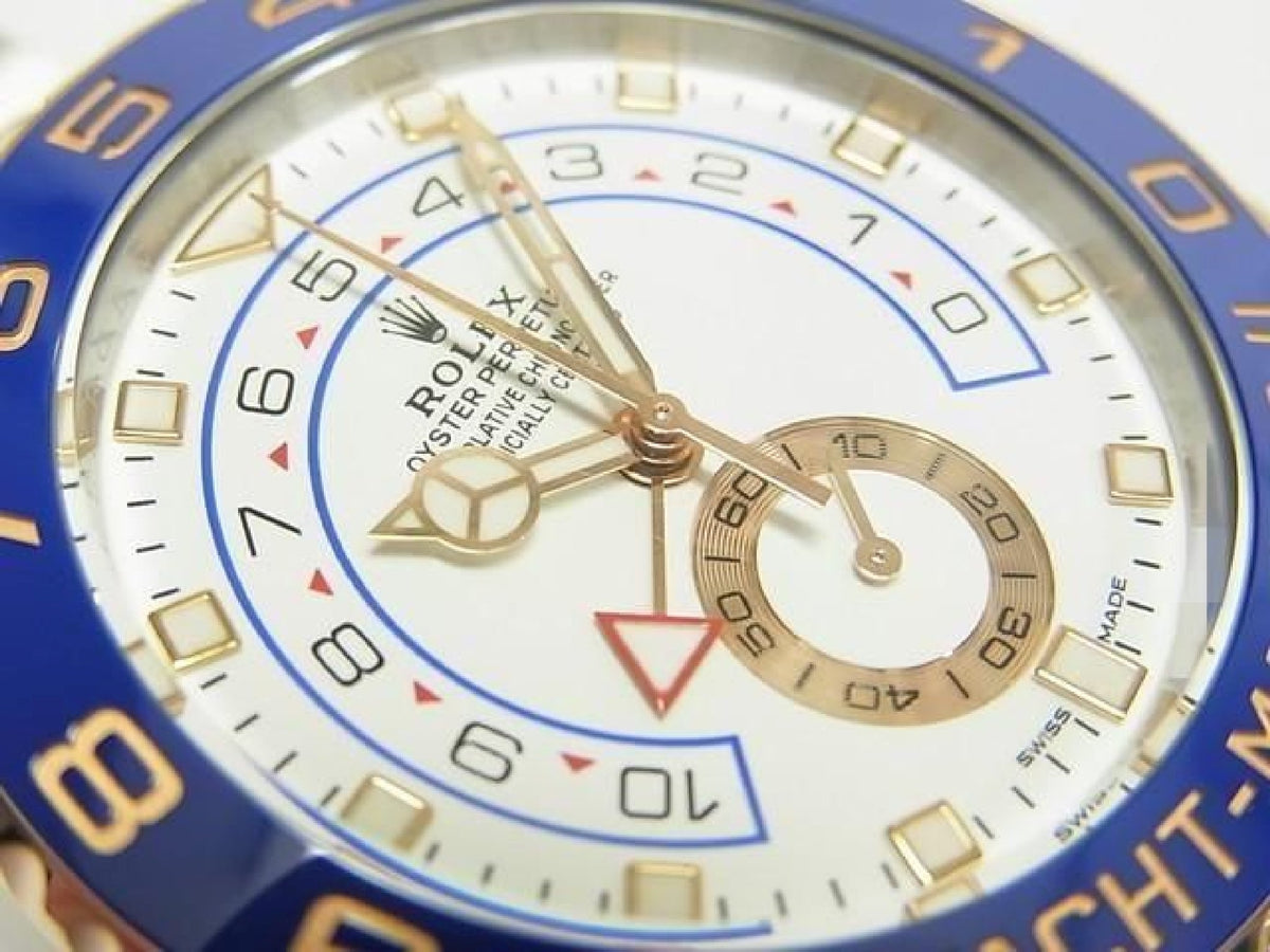 ROLEX YACHT-MASTERII SS x Everose Gold combination Ref.116681 Mens 193920439 hannari-shop