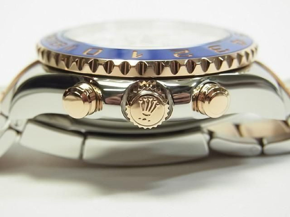 ROLEX YACHT-MASTERII SS x Everose Gold combination Ref.116681 Mens 193920439 hannari-shop