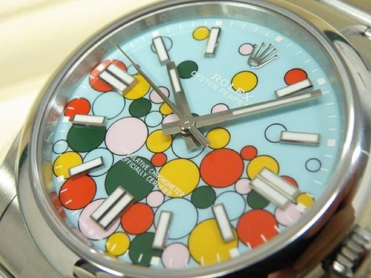 ROLEX Oyster PERPETUAL 41 Celebration motif 124300 unused Mens 193929943 hannari-shop
