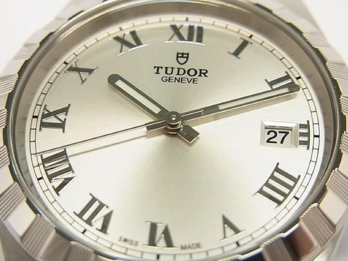 TUDOR Royal 38 MM silver Dial 28500 Mens 194241742 hannari-shop