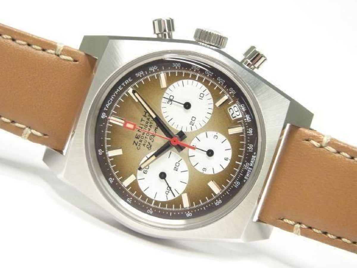 ZENITH Chrono Master Revival El Primero A385 Gradation brown 03.A384.400/385.C855 Mens 194243077 hannari-shop