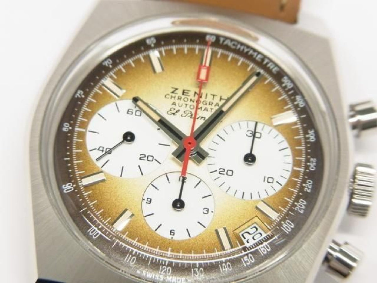 ZENITH Chrono Master Revival El Primero A385 Gradation brown 03.A384.400/385.C855 Mens 194243077 hannari-shop