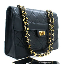 CHANEL Vintage Classic Chain Shoulder Bag Single Flap Quilted Lamb ag8 hannari-shop