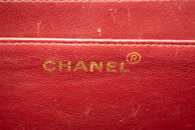 CHANEL Classic Large 13" Flap Chain Skuldertaske Sort lammeskind m12