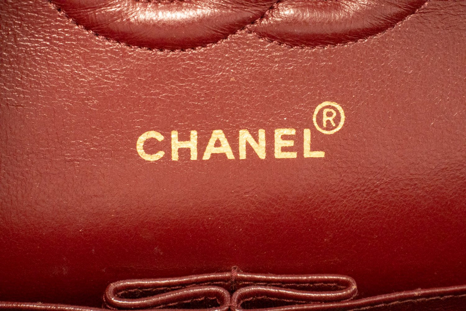 CHANEL Classic Double Flap 10" Chain Shoulder Bag Black Lambskin am3 hannari-shop