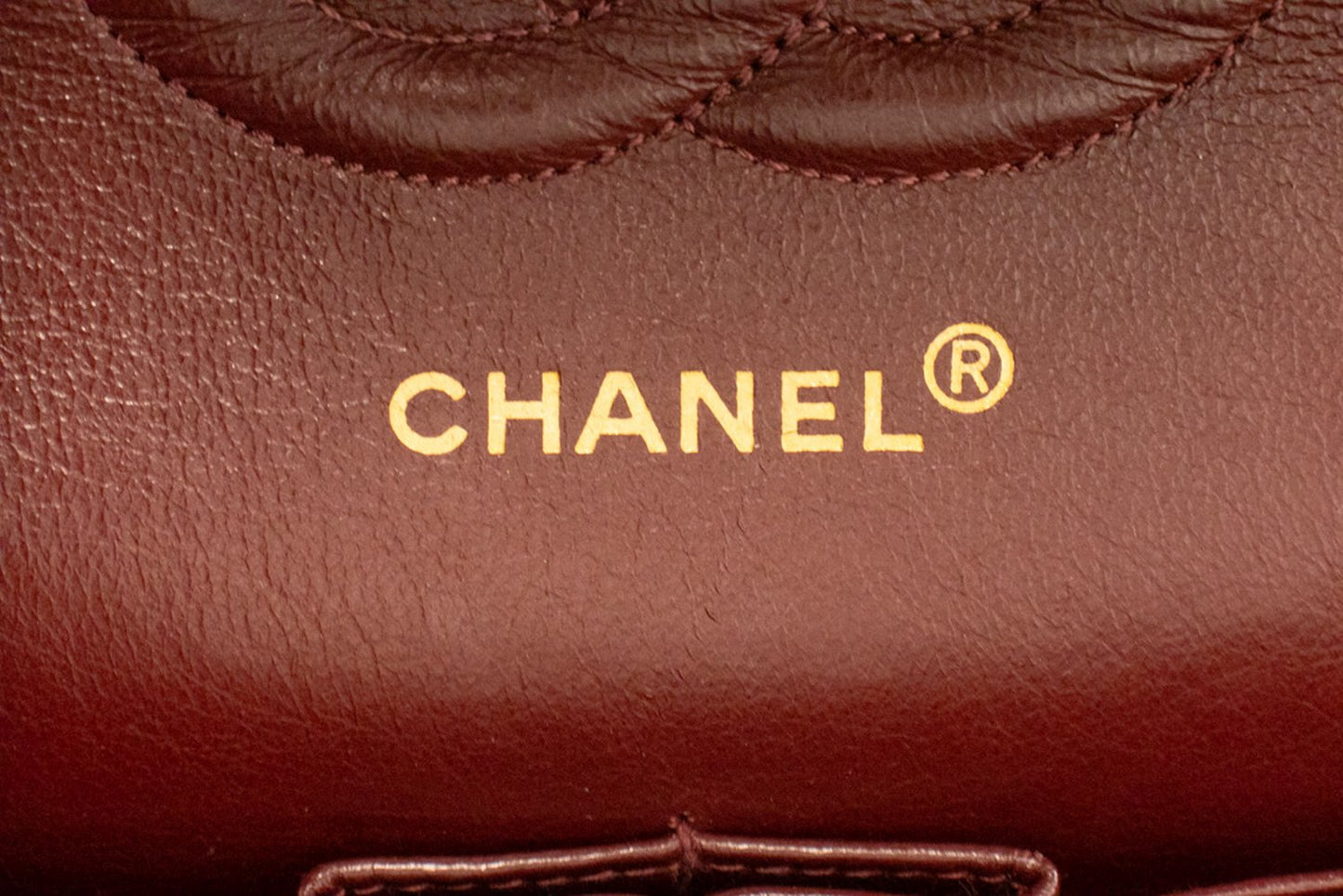 CHANEL Classic Double Flap 10" Chain Shoulder Bag Black Lambskin am2 hannari-shop