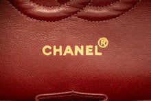 Borsa a tracolla CHANEL classica a doppia patta con catena da 10 pollici Pelle di agnello nera m19