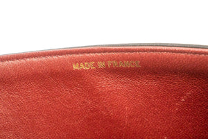 Borsa a tracolla CHANEL classica a doppia patta con catena da 10 pollici Pelle di agnello nera m19