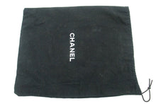 Borsa a tracolla CHANEL classica a doppia patta con catena da 10 pollici Pelle di agnello nera m19