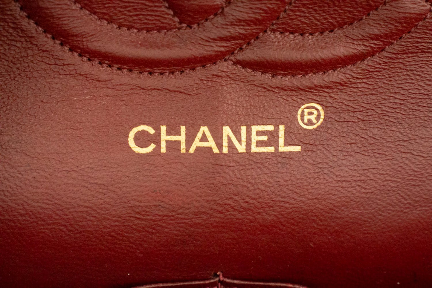 CHANEL Classic Double Flap 10" Chain Shoulder Bag Black Lambskin ak9 hannari-shop