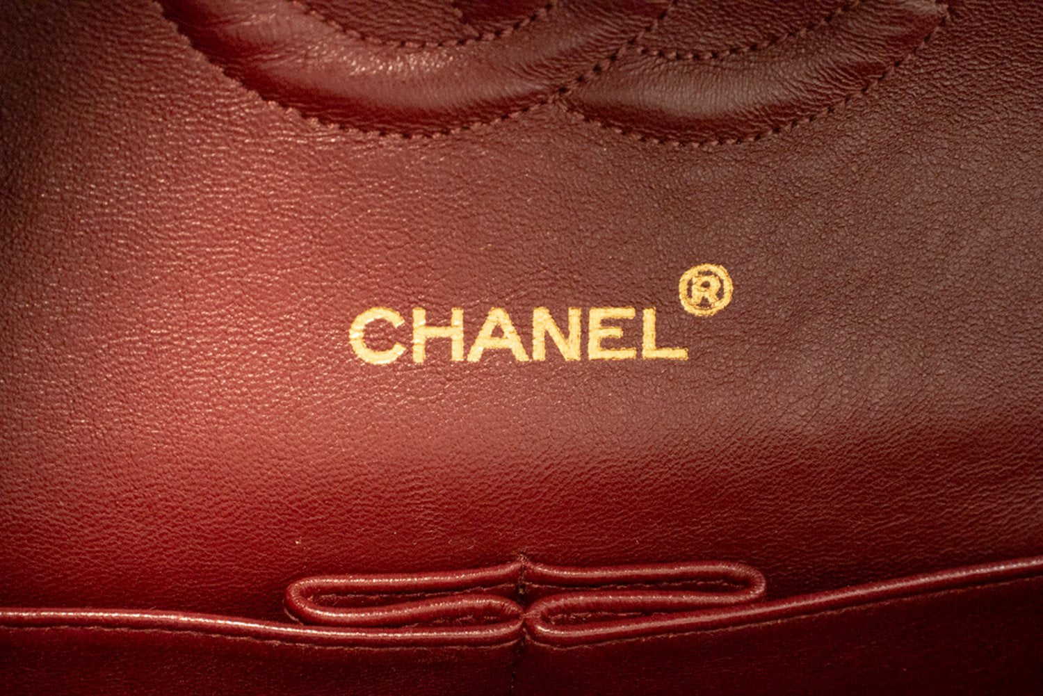 CHANEL Classic Double Flap 10" Chain Shoulder Bag Black Lambskin ak7 hannari-shop