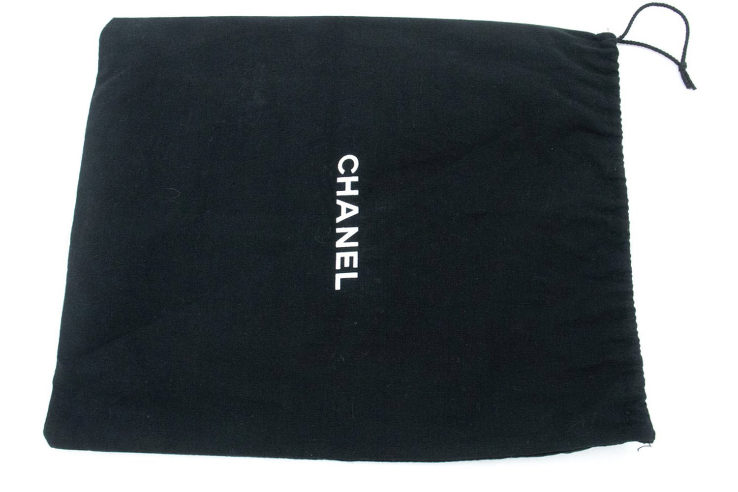 CHANEL Classic Double Flap 10" Chain Shoulder Bag Black Lambskin ak7 hannari-shop