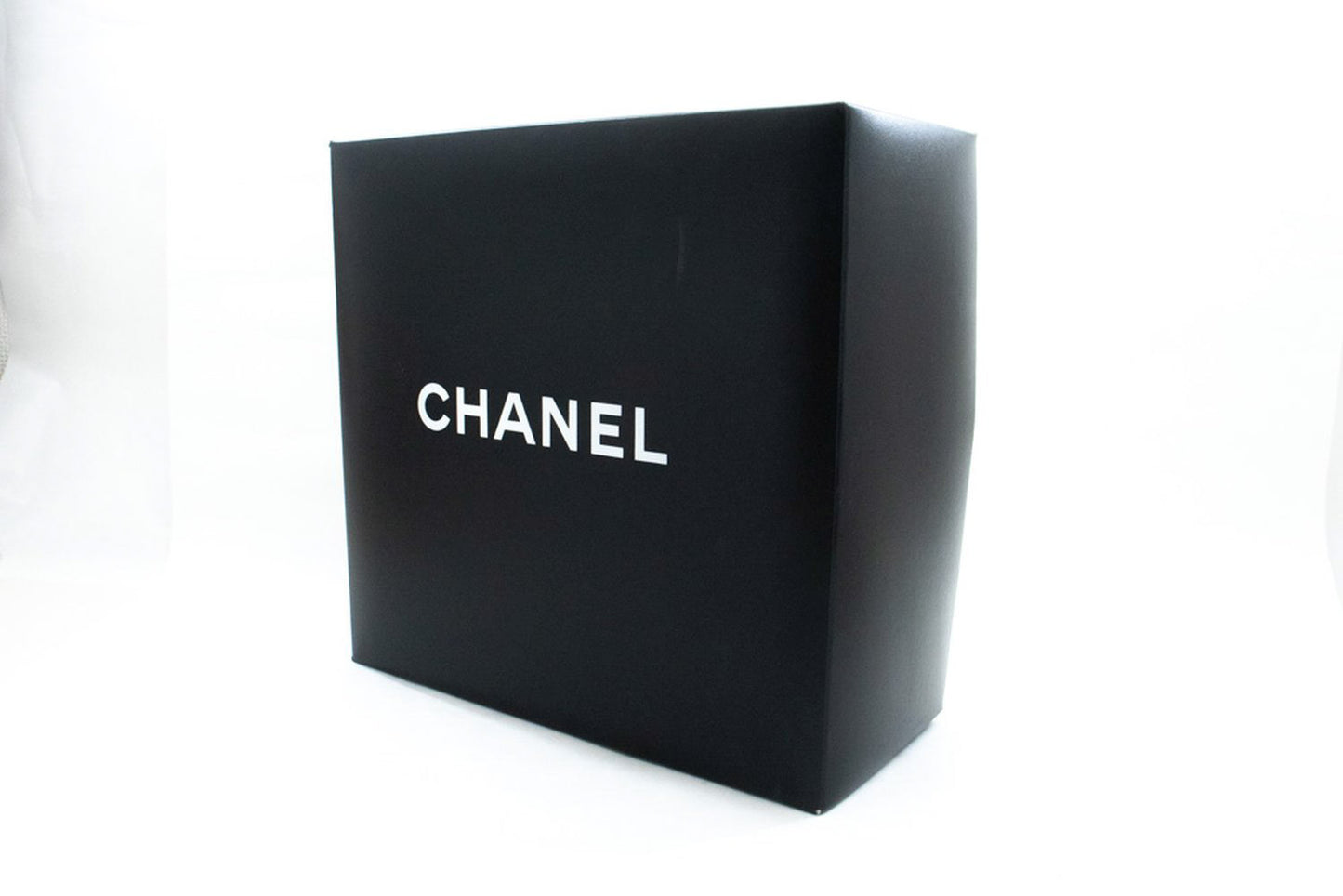 CHANEL Lamskin Handbag Top Handle Small Bag Kelly Black Flap an2 hannari-shop