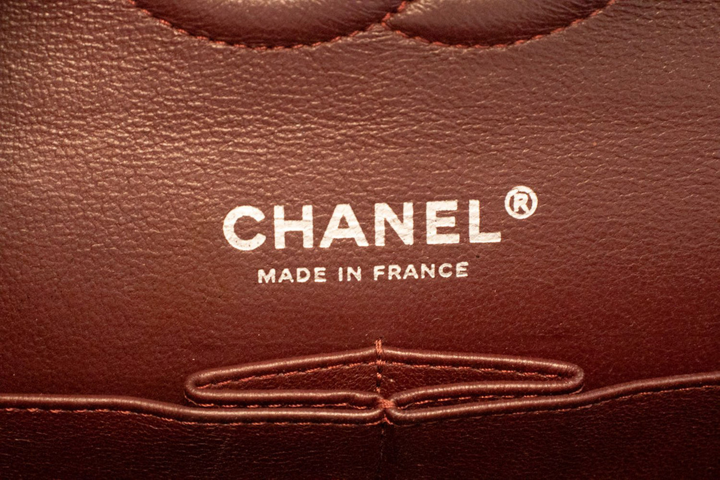 CHANEL Classic Double Flap 10" Chain Shoulder Bag Black Lambskin am5 hannari-shop