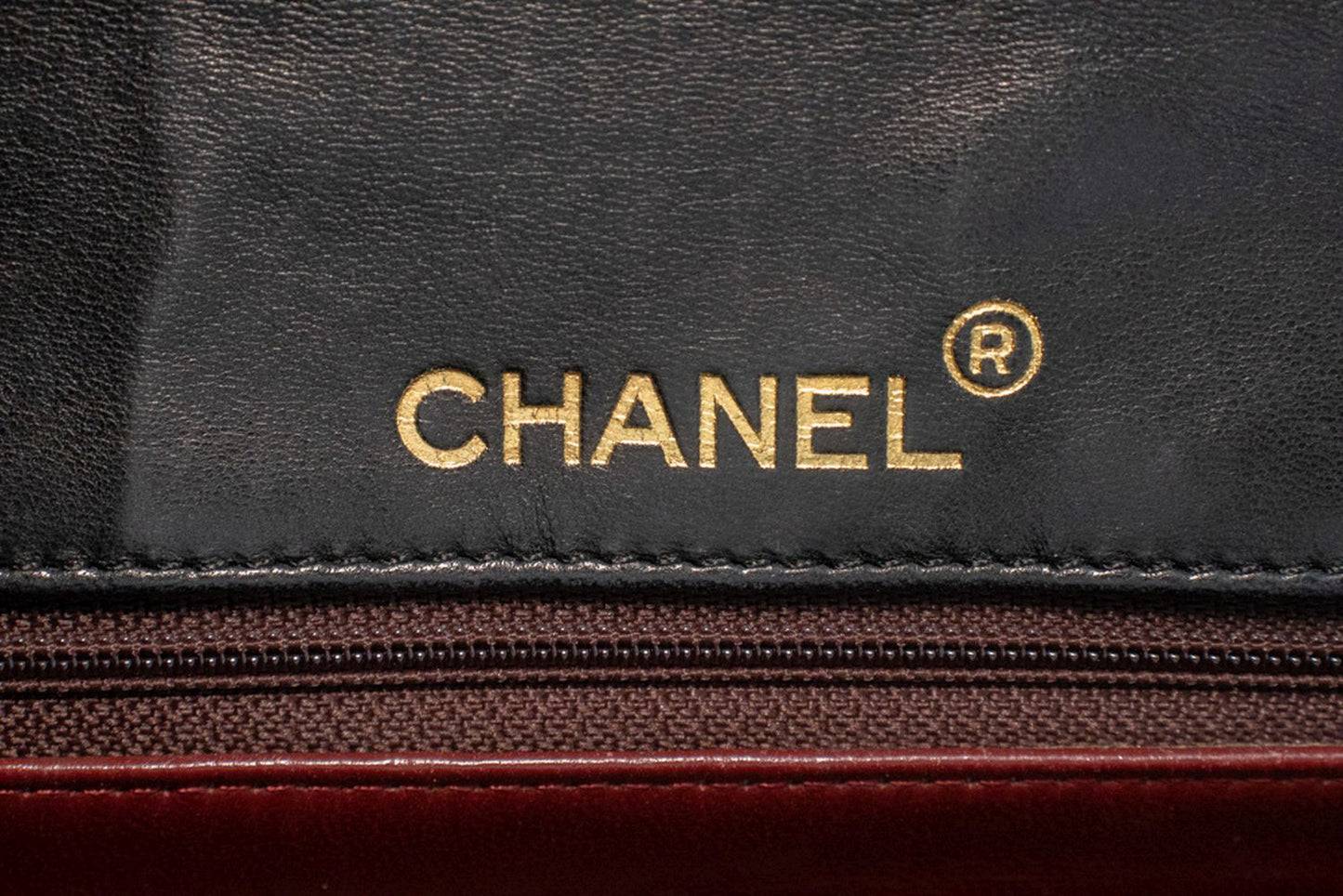 CHANEL Half Moon Chain Shoulder Bag Crossbody Black Quilted Flap am7 hannari-shop
