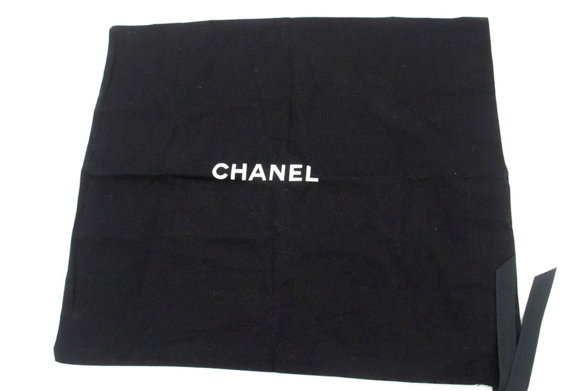 CHANEL Chain Around Shoulder Bag Crossbody Black Calfskin Leather ap9 hannari-shop