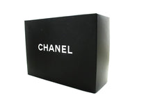 CHANEL Classic Double Flap 10" Chain Shoulder Bag Black Lambskin m77 hannari-shop
