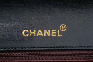 CHANEL Mini Square Small Chain Shoulder Bag Crossbody Black Lamb m44 hannari-shop