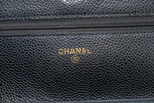 CHANEL Caviar Wallet On Chain WOC Black Shoulder Bag Crossbody n45 hannari-shop