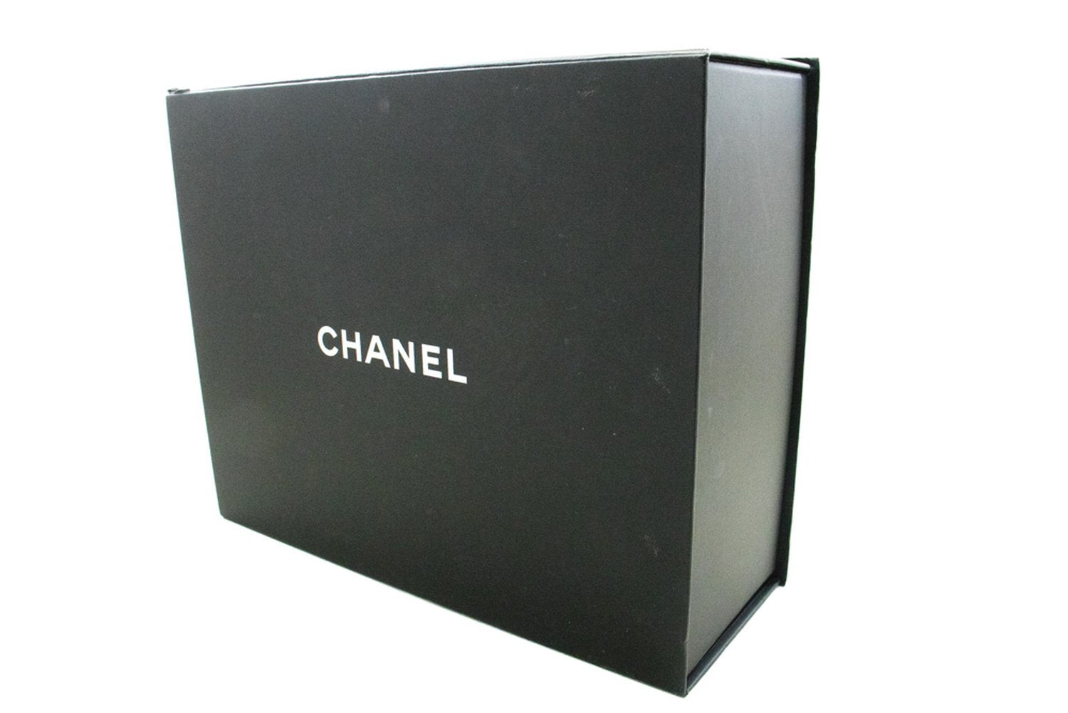 CHANEL Boy Dark Gray V-Stitch Chain Shoulder Bag Quilted Flap n41 hannari-shop