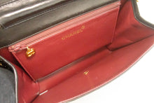 CHANEL Chain Shoulder Bag Clutch Black Quilted Flap Lambskin Purse n62 hannari-shop