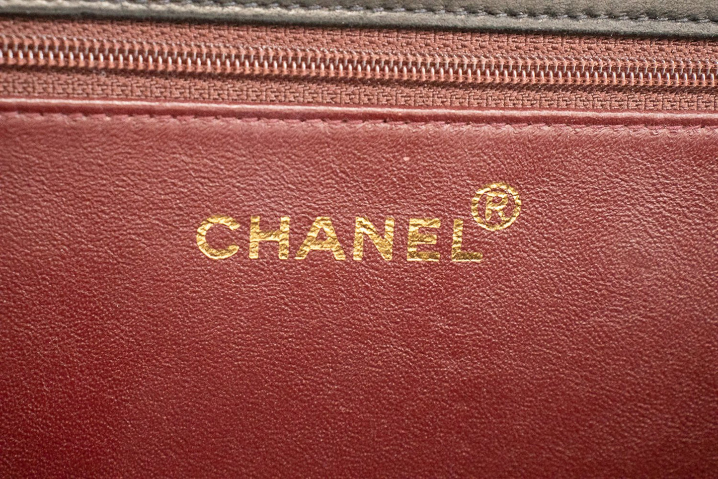CHANEL Chain Shoulder Bag Clutch Black Quilted Flap Lambskin Purse k13