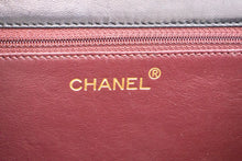CHANEL Full Flap Chain Shoulder Bag Clutch Black Quilted Lambskin n36 hannari-shop