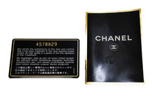CHANEL Classic Large 11" Chain Shoulder Bag Flap Black Lambskin n20 hannari-shop