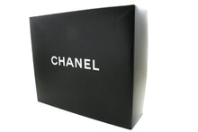 CHANEL Classic Large 11" Chain Shoulder Bag Flap Black Lambskin n20 hannari-shop