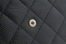 CHANEL Grained Calfskin Wallet On Chain WOC Black Shoulder Bag n94 hannari-shop