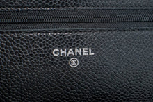 CHANEL Grained Calfskin Wallet On Chain WOC Black Shoulder Bag n94 hannari-shop