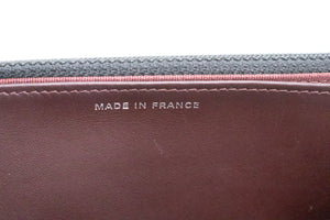 CHANEL Grained Calfskin Wallet On Chain WOC Black Shoulder Bag n94 hannari-shop