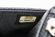CHANEL Grained Calfskin Wallet On Chain WOC Black Shoulder Bag n94 hannari-shop