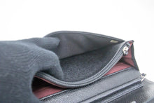 CHANEL Grained Calfskin Wallet On Chain WOC Black Shoulder Bag n94 hannari-shop
