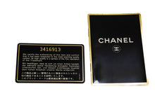 CHANEL Classic Double Flap 10" Chain Shoulder Bag Black Lambskin p18 hannari-shop