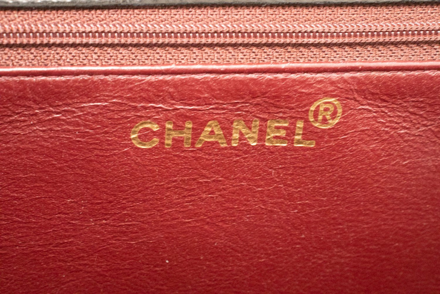 CHANEL Small Chain Shoulder Bag Clutch Black Quilted Flap Lambskin j60