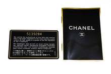 CHANEL Full Flap Chain Shoulder Bag Clutch Black Quilted Lambskin p74 hannari-shop