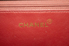 CHANEL Full Flap Chain Shoulder Bag Clutch Black Quilted Lambskin p74 hannari-shop