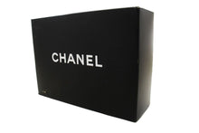 CHANEL Classic Double Flap 10" Chain Shoulder Bag Black Lambskin p81 hannari-shop