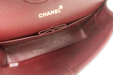 CHANEL Classic Double Flap 10" Chain Shoulder Bag Black Lambskin p10 hannari-shop