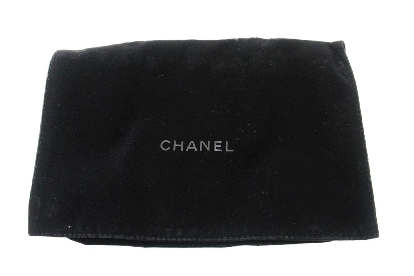 CHANEL V-Stitch Calfskin Wallet On Chain WOC Chain Shoulder Bag ab2 hannari-shop