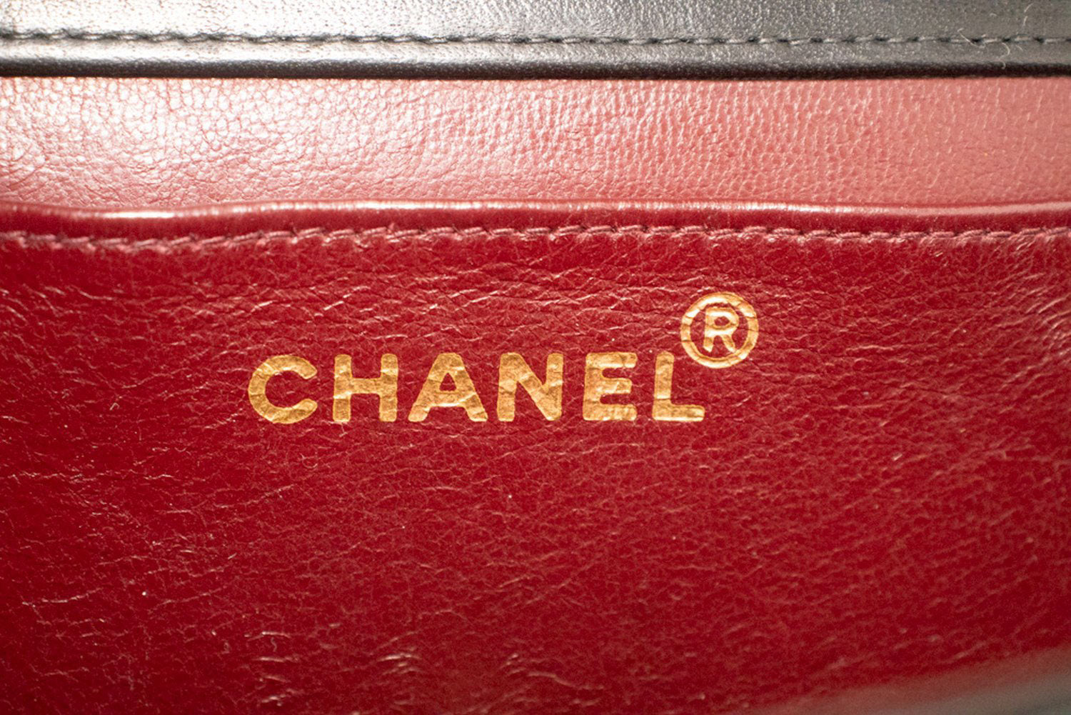 CHANEL Full Flap Small Chain Shoulder Bag Clutch Black Quilted ab7 hannari-shop