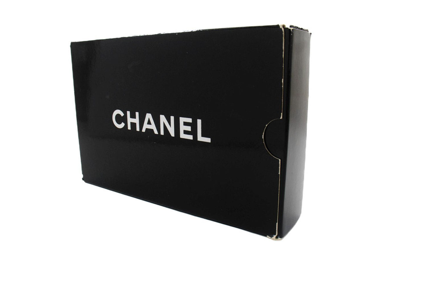 CHANEL Full Flap Small Chain Shoulder Bag Clutch Black Quilted ab7 hannari-shop