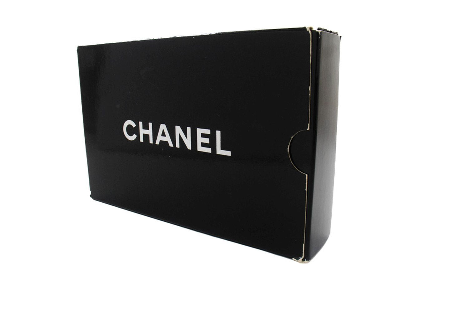 CHANEL Full Flap Small Chain Shoulder Bag Clutch Black Quilted ab7 hannari-shop