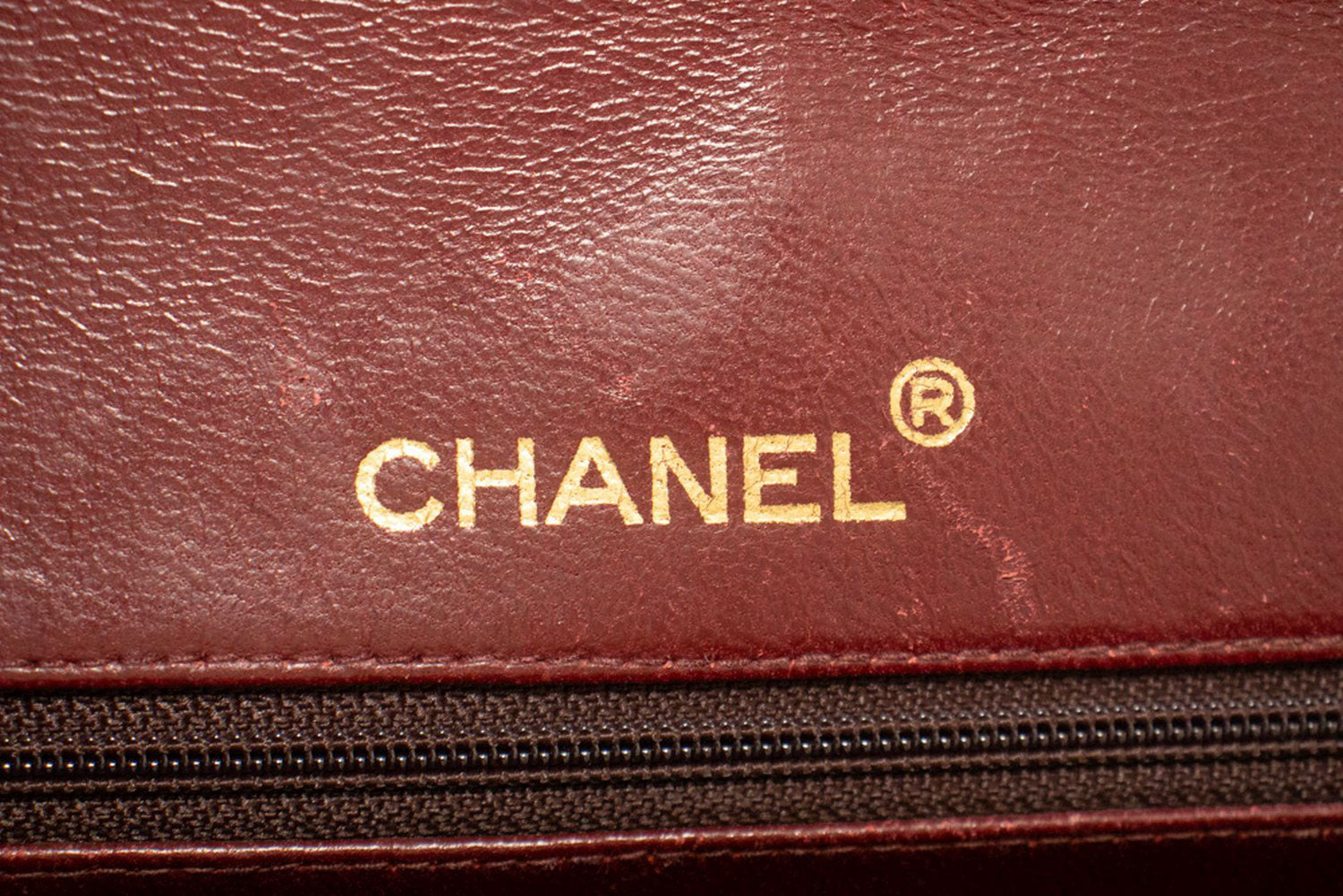 CHANEL Classic Double Flap Square Chain Shoulder Bag Black Lamb ad7 hannari-shop