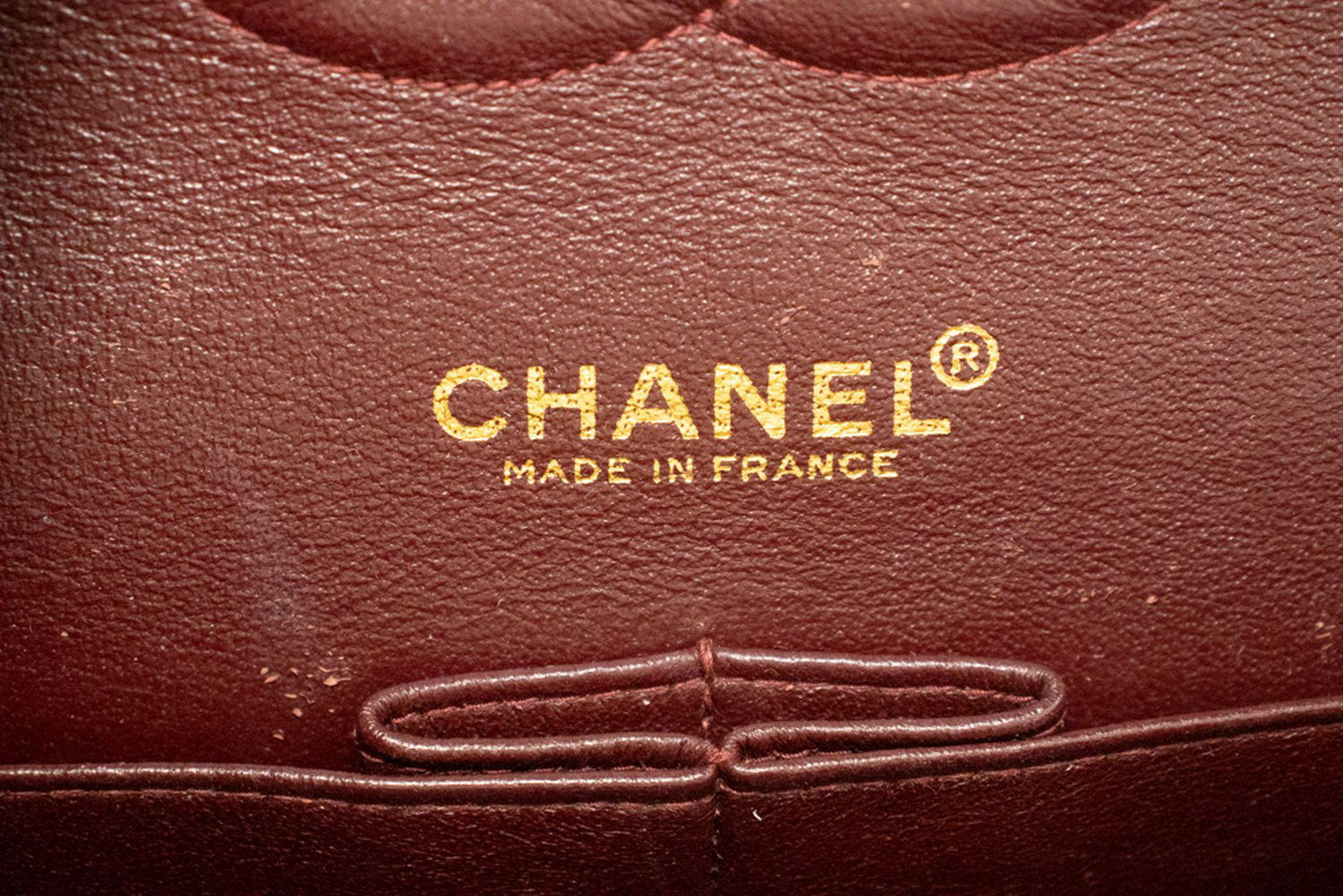 CHANEL Classic Double Flap 10" Chain Shoulder Bag Black Lambskin ac9 hannari-shop
