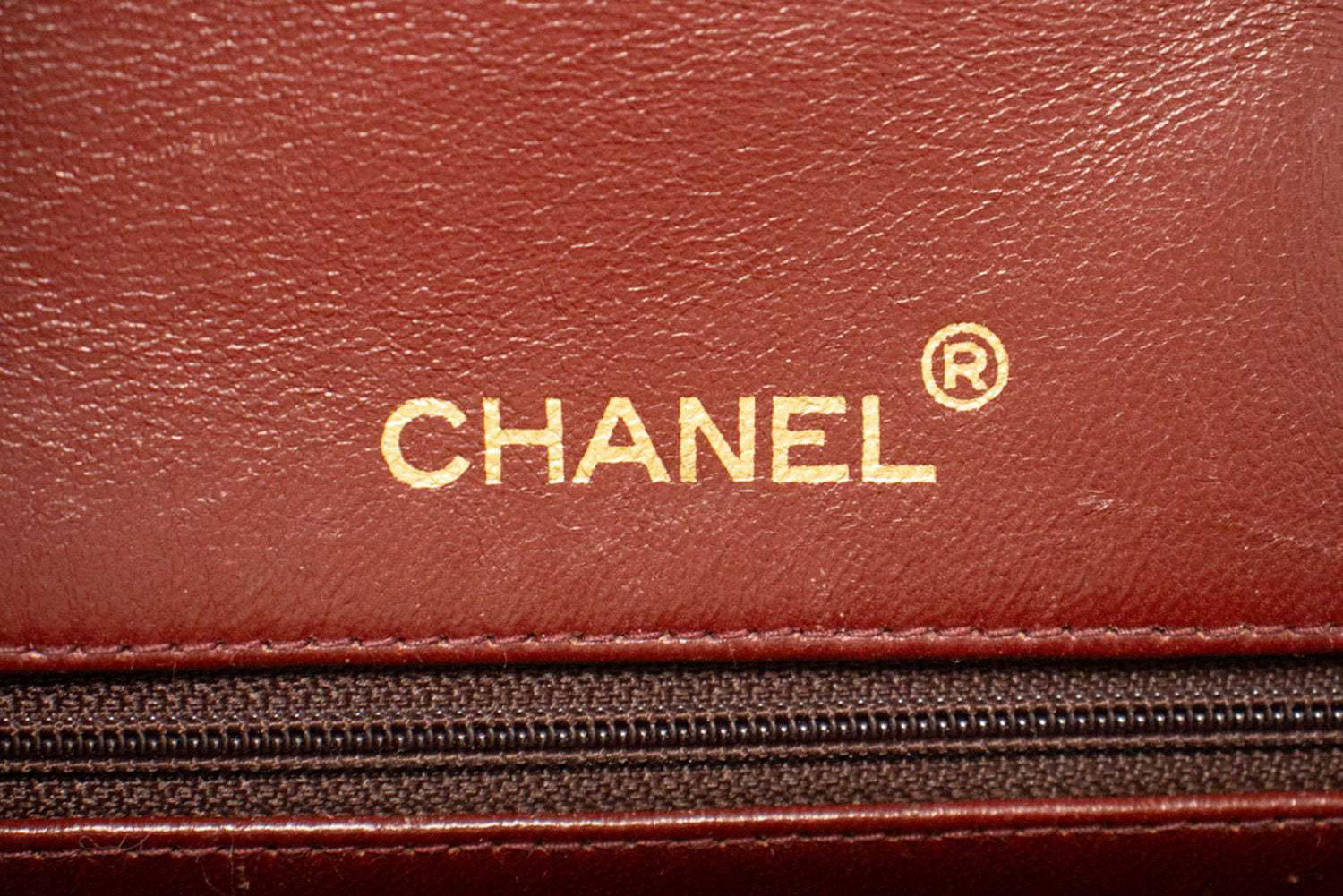 CHANEL Classic Double Flap Square Chain Shoulder Bag Black Lamb ad1 hannari-shop